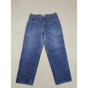 Vintage Claudio Nucci Jeans Mens 36x29 Blue Denim Baggy Straight Russia 90s